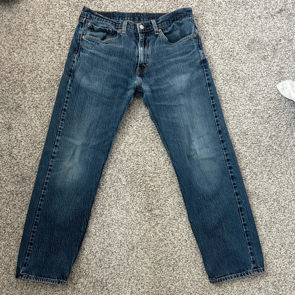Lightly worn levi’s 505 jeans